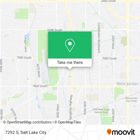 7292 S map