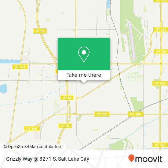 Grizzly Way @ 8271 S map