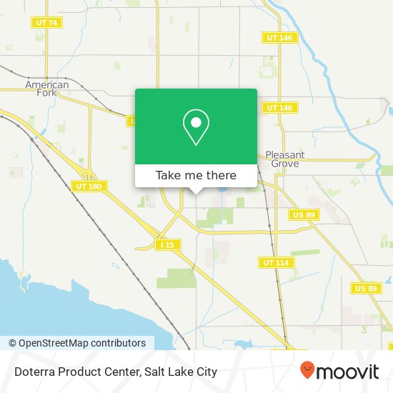 Doterra Product Center map