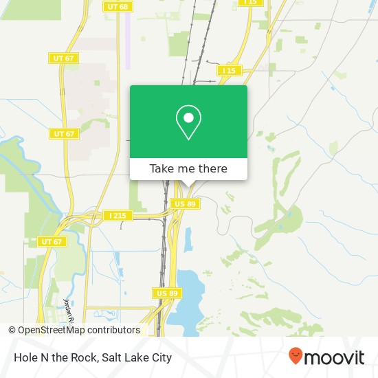 Hole N the Rock map