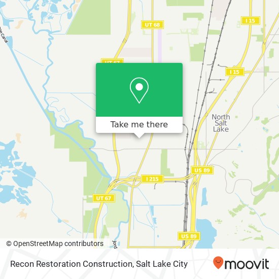 Mapa de Recon Restoration Construction