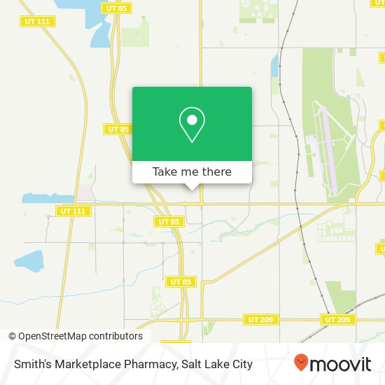 Smith's Marketplace Pharmacy map