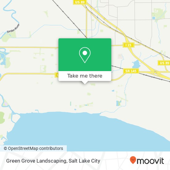 Green Grove Landscaping map