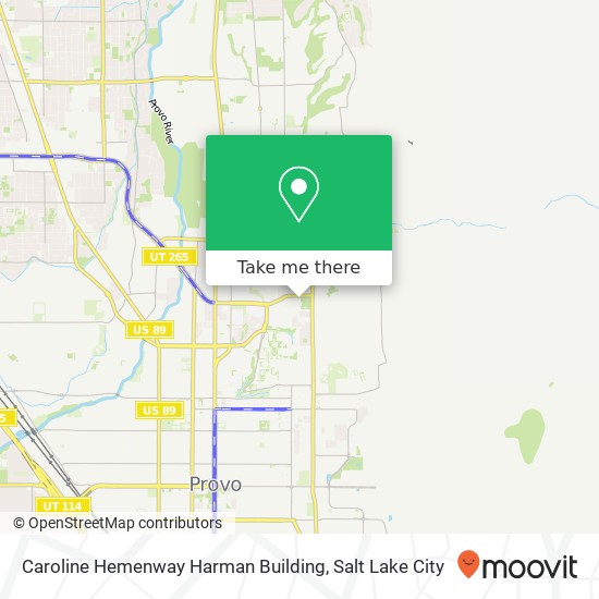 Mapa de Caroline Hemenway Harman Building