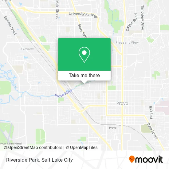 Riverside Park map