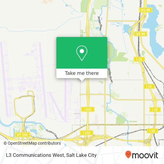 L3 Communications West map