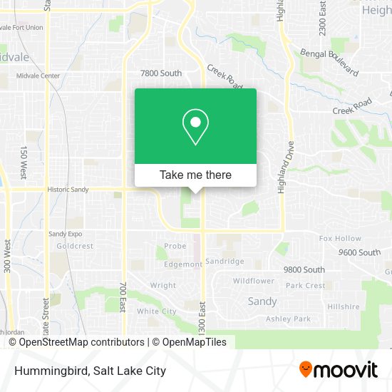 Hummingbird map