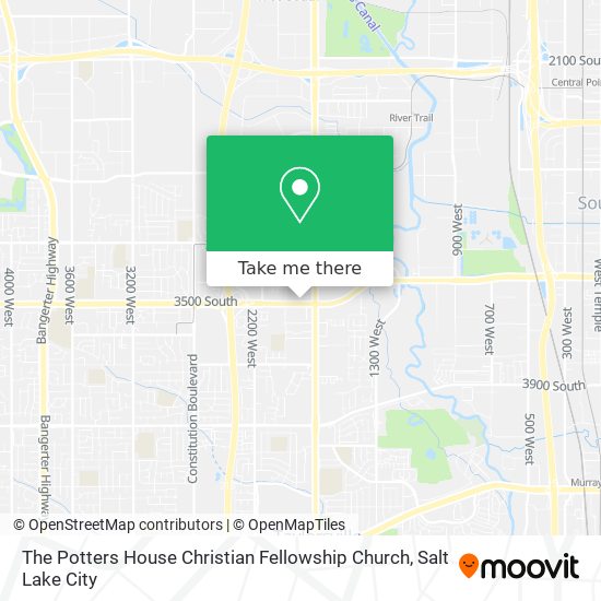 The Potters House Christian Fellowship Church map