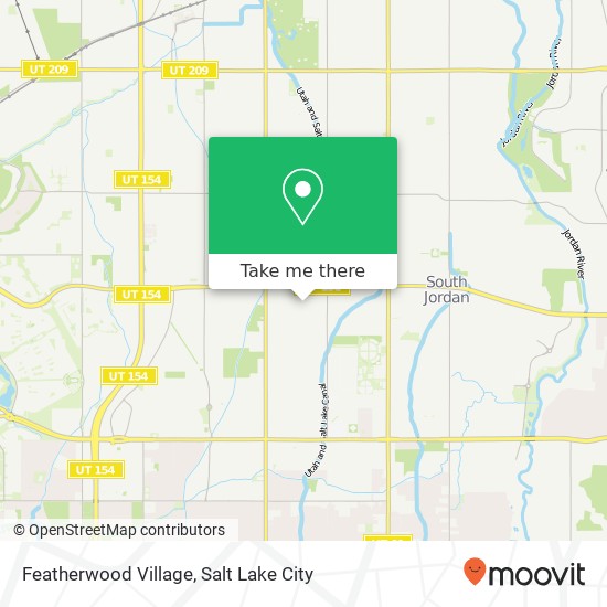 Featherwood Village map