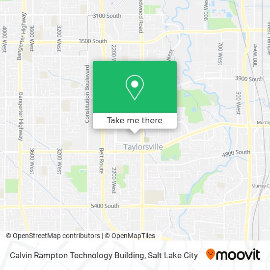Calvin Rampton Technology Building map