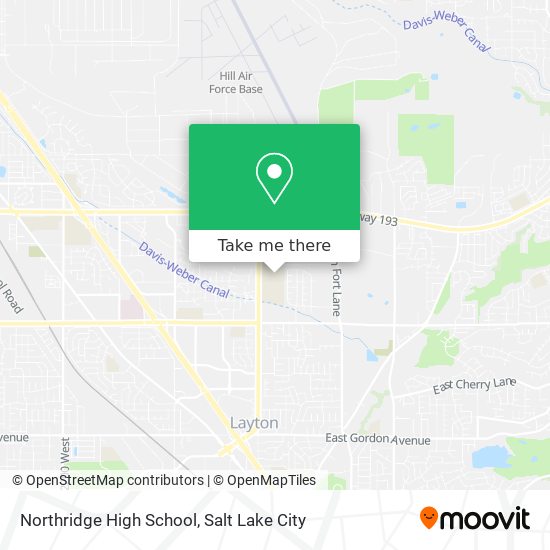 Mapa de Northridge High School