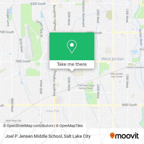 Mapa de Joel P Jensen Middle School