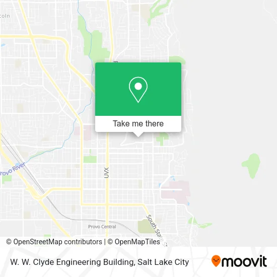 Mapa de W. W. Clyde Engineering Building