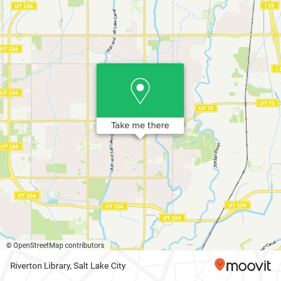 Riverton Library map