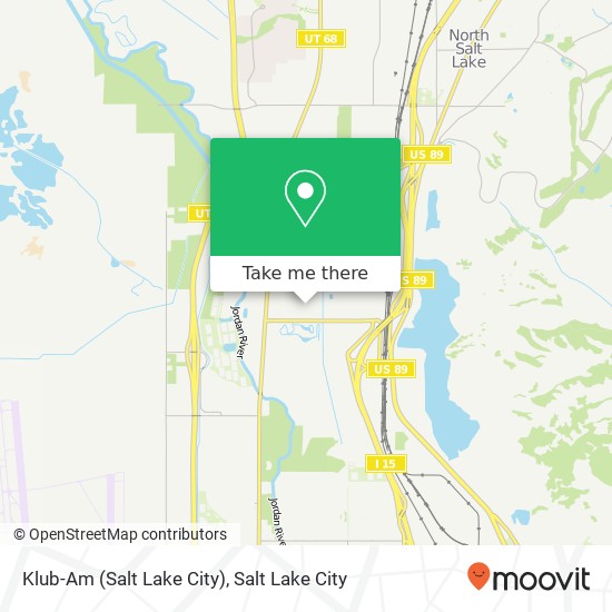 Mapa de Klub-Am (Salt Lake City)