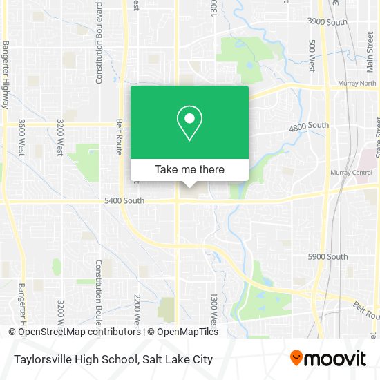 Taylorsville High School map