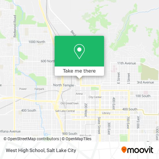 Mapa de West High School