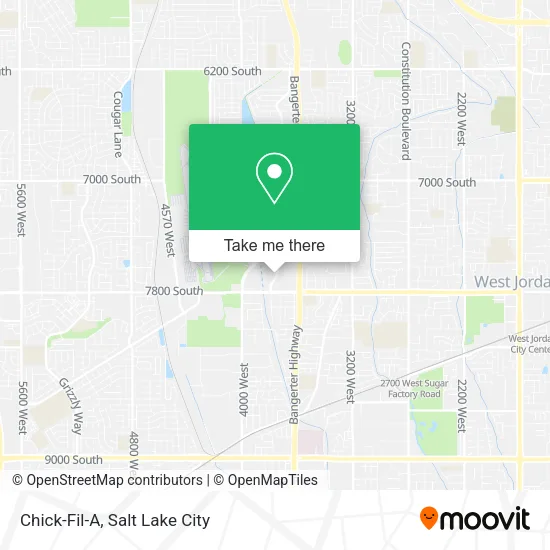Chick-Fil-A map