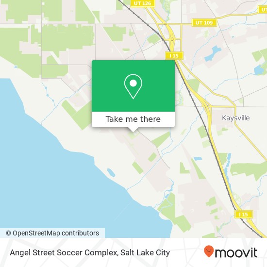 Angel Street Soccer Complex map