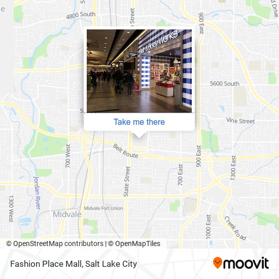 Fashion Place Mall map
