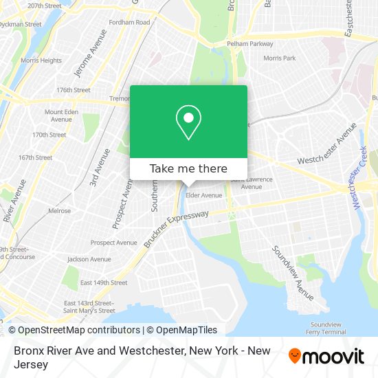 Mapa de Bronx River Ave and Westchester