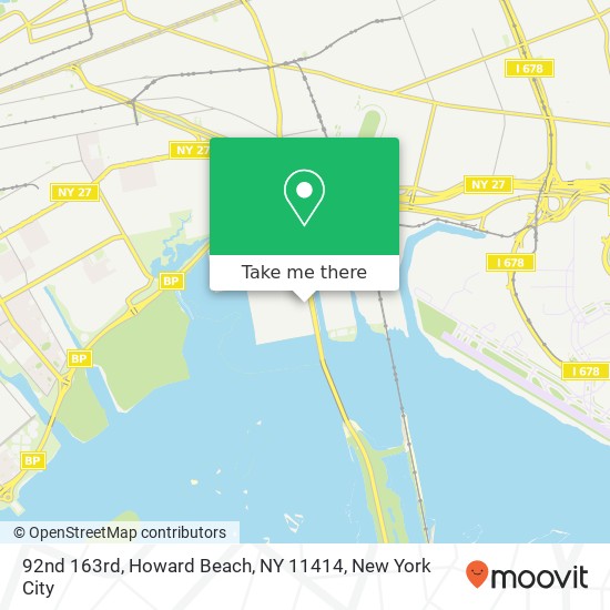92nd 163rd, Howard Beach, NY 11414 map