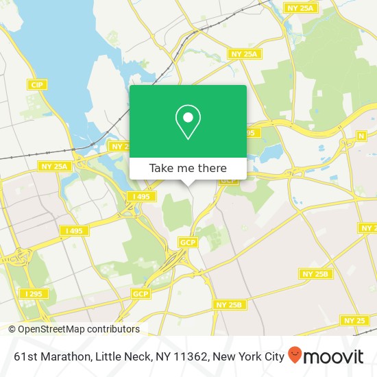 Mapa de 61st Marathon, Little Neck, NY 11362