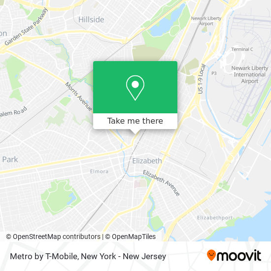 Metro by T-Mobile map