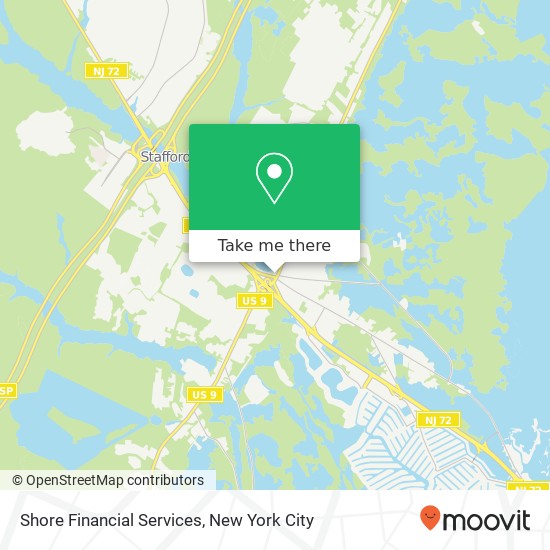 Shore Financial Services, 20 N Main St map