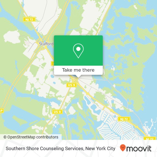 Southern Shore Counseling Services, 9 N Main St map