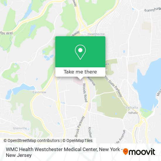 Mapa de WMC Health Westchester Medical Center