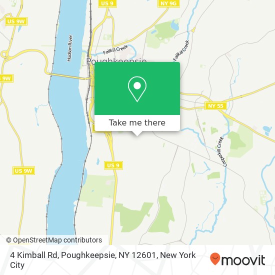 4 Kimball Rd, Poughkeepsie, NY 12601 map