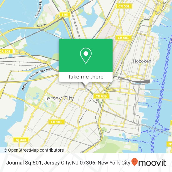 Journal Sq 501, Jersey City, NJ 07306 map