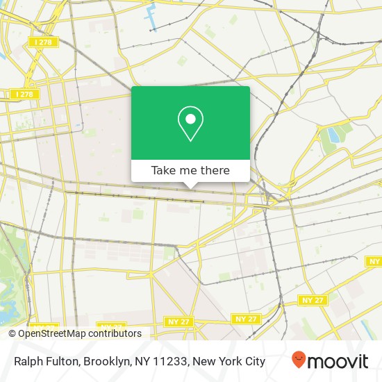 Ralph Fulton, Brooklyn, NY 11233 map