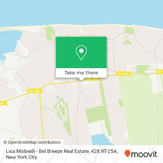 Lisa Molinelli - Bel Breeze Real Estate, 428 RT-25A map