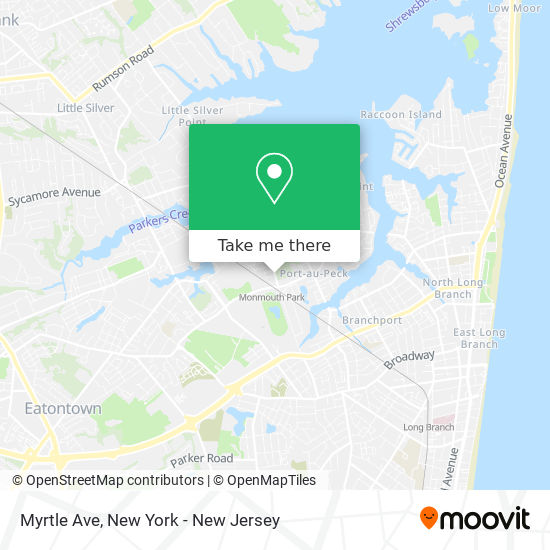 Mapa de Myrtle Ave
