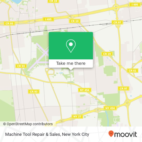 Machine Tool Repair & Sales map