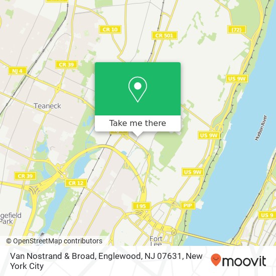 Van Nostrand & Broad, Englewood, NJ 07631 map