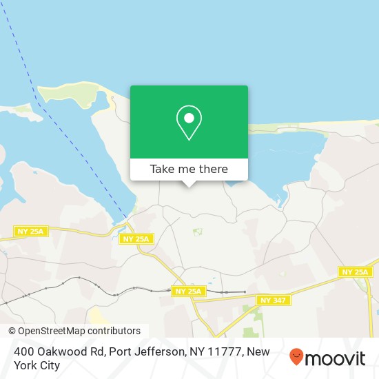 400 Oakwood Rd, Port Jefferson, NY 11777 map