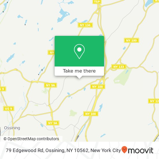 79 Edgewood Rd, Ossining, NY 10562 map