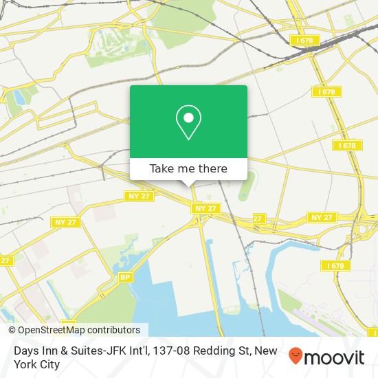 Days Inn & Suites-JFK Int'l, 137-08 Redding St map