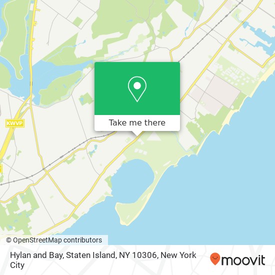 Hylan and Bay, Staten Island, NY 10306 map