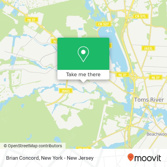 Brian Concord, Toms River, NJ 08757 map