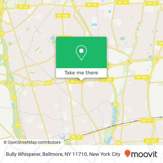 Mapa de Bully Whisperer, Bellmore, NY 11710