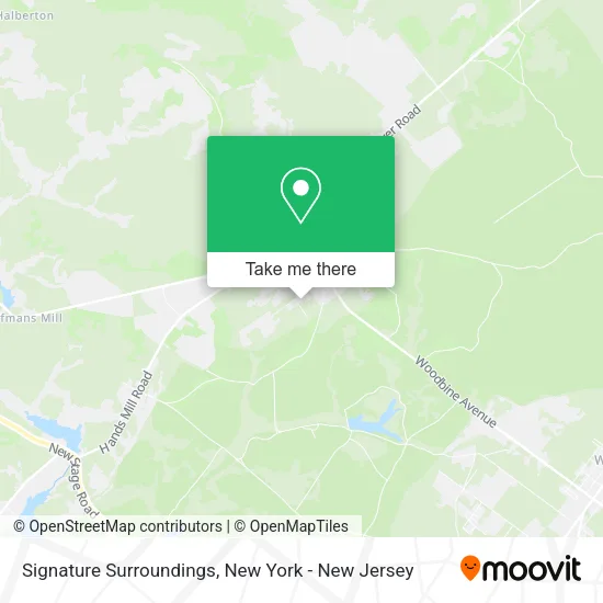 Signature Surroundings, 13 Holly Ln map
