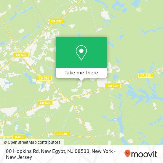 80 Hopkins Rd, New Egypt, NJ 08533 map