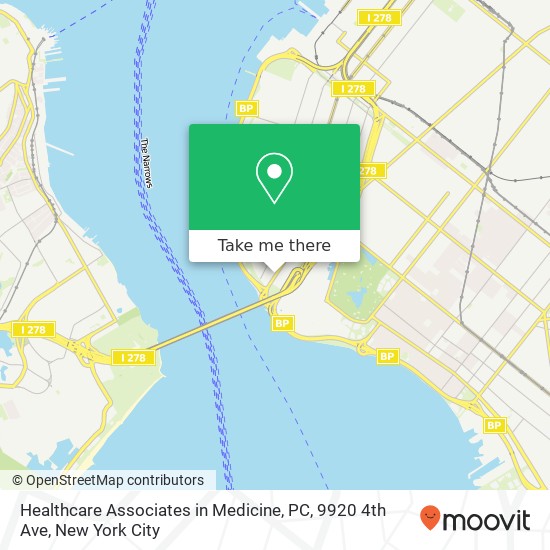 Healthcare Associates in Medicine, PC, 9920 4th Ave map