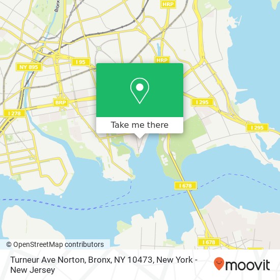 Turneur Ave Norton, Bronx, NY 10473 map