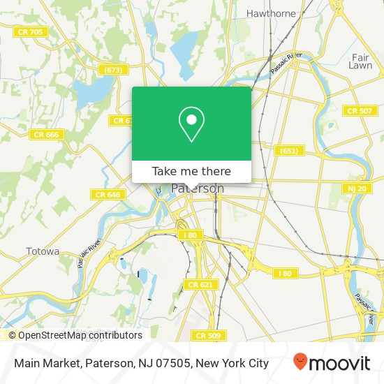 Main Market, Paterson, NJ 07505 map