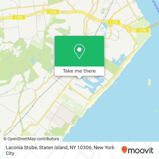 Laconia Stobe, Staten Island, NY 10306 map